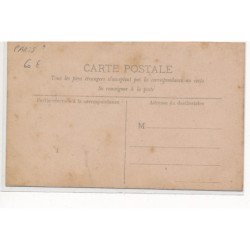 CARTE PHOTO A LOCALISER : paris(?), tabac - tres bon etat