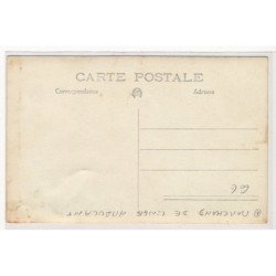CARTE PHOTO A LOCALISER : marchand de linge ambulant - tres bon etat