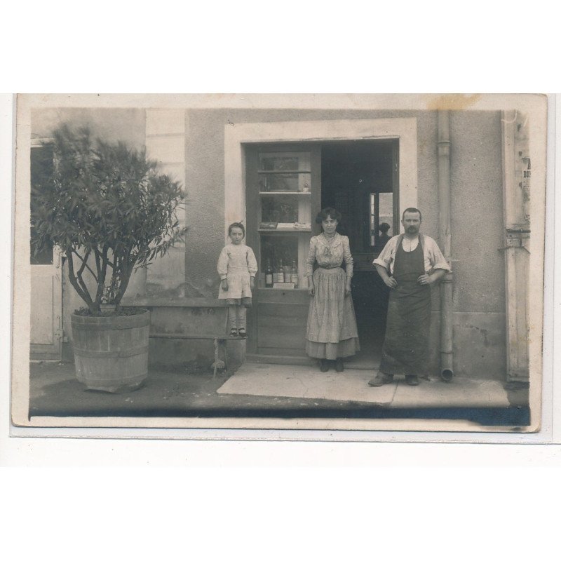 CARTE PHOTO A LOCALISER : epicerie - tres bon etat