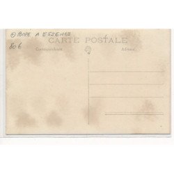 CARTE PHOTO A LOCALISER : etablissement goulet, turpin, pompe à essence - tres bon etat