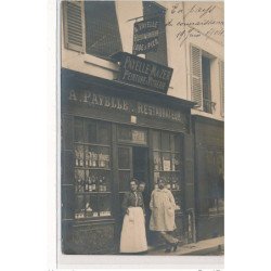 CARTE PHOTO A LOCALISER : A. Payelle restaurant loge à pied, mazer peinture & vitrerie - etat