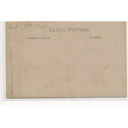 CARTE PHOTO A LOCALISER : paris(?) tabac, biere pilsen - tres bon etat
