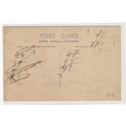 CARTE PHOTO A LOCALISER : paul bany garenne, personnages, chien - tres bon etat