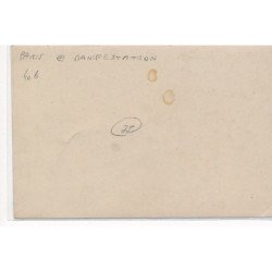 PARIS : manifestation - tres bon etat