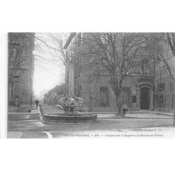 BANQUE DE FRANCE - AIX-en-PROVENCE : fontaine des 4 dauphins - tres bon etat