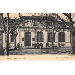 BANQUE DE FRANCE - ALAIS : la banque de france - tres bon etat