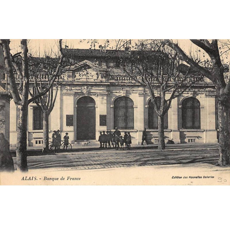 BANQUE DE FRANCE - ALAIS : la banque de france - tres bon etat