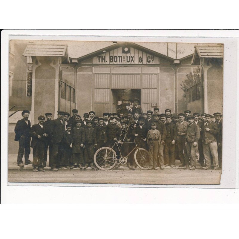 LEVALLOIS-PERRET : usine automobile, TH. Botiaux & cie, velo - etat
