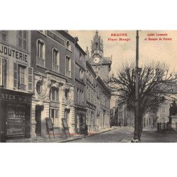 BANQUE DE FRANCE - BEAUNE :  place monge, credit lyonnais - tres bon etat