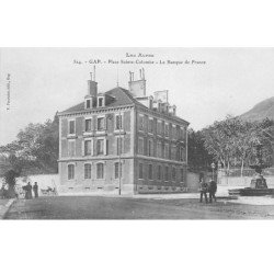 BANQUE DE FRANCE - GAP : place sainte-colombe, la banque de france - tres bon etat