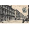 BANQUE DE FRANCE - LYON : rue de la republique et la banque de france - tres bon etat