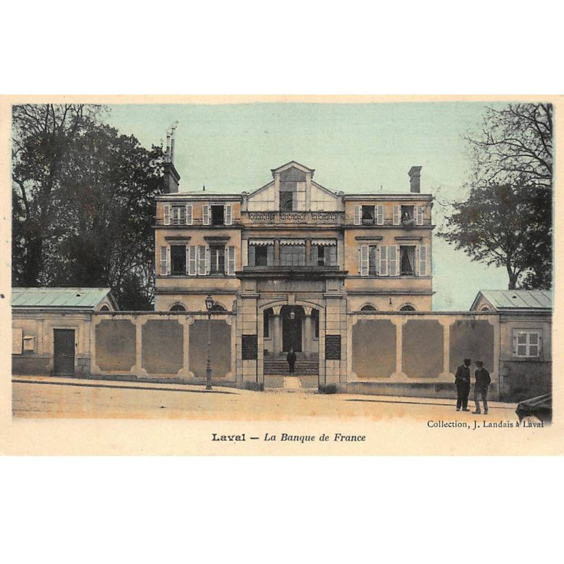 BANQUE DE FRANCE - LAVAL : la banque de france - tres bon etat
