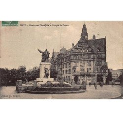 BANQUE DE FRANCE - METZ : monument déroulede et banque de france - tres bon etat