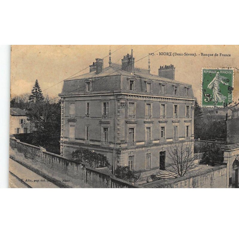 BANQUE DE FRANCE - NIORT - tres bon etat