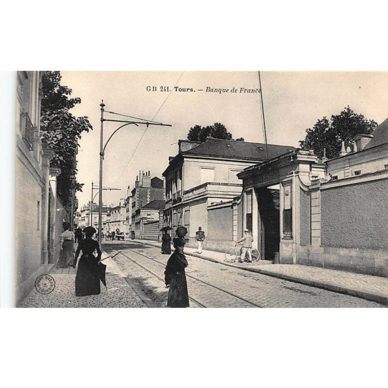 BANQUE DE FRANCE - TOURS : banque de france - tres bon etat