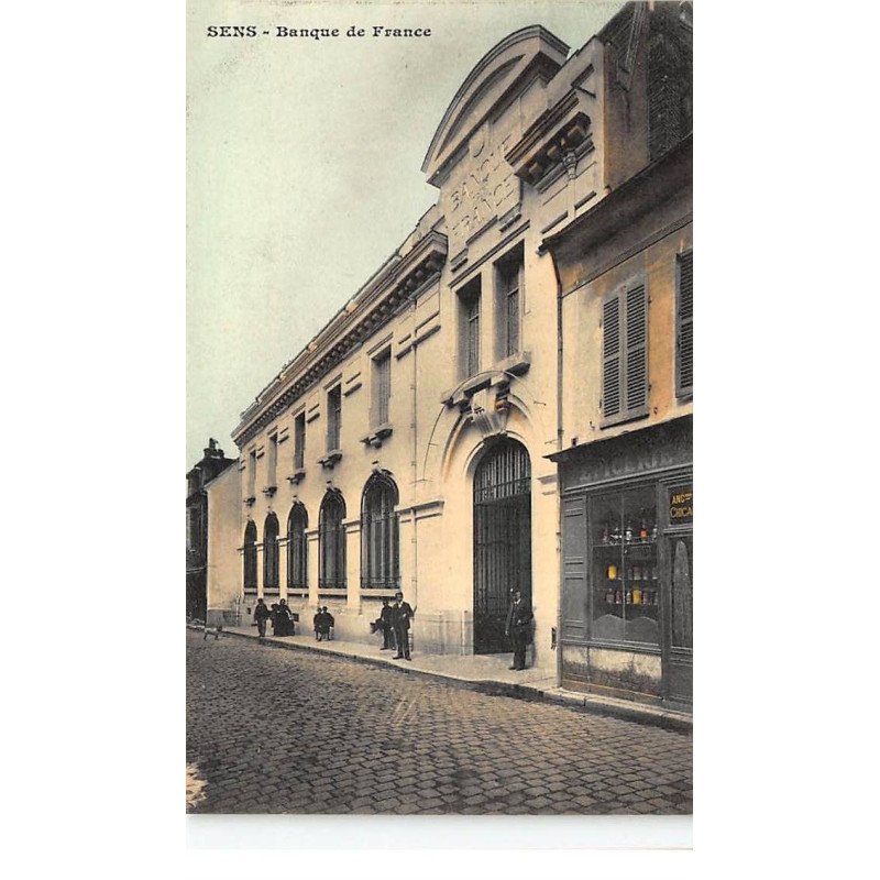 BANQUE DE FRANCE - SENS : banque de france - tres bon etat