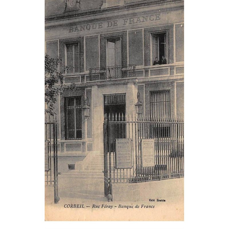 BANQUE DE FRANCE - CORBEIL : rue féray - tres bon etat