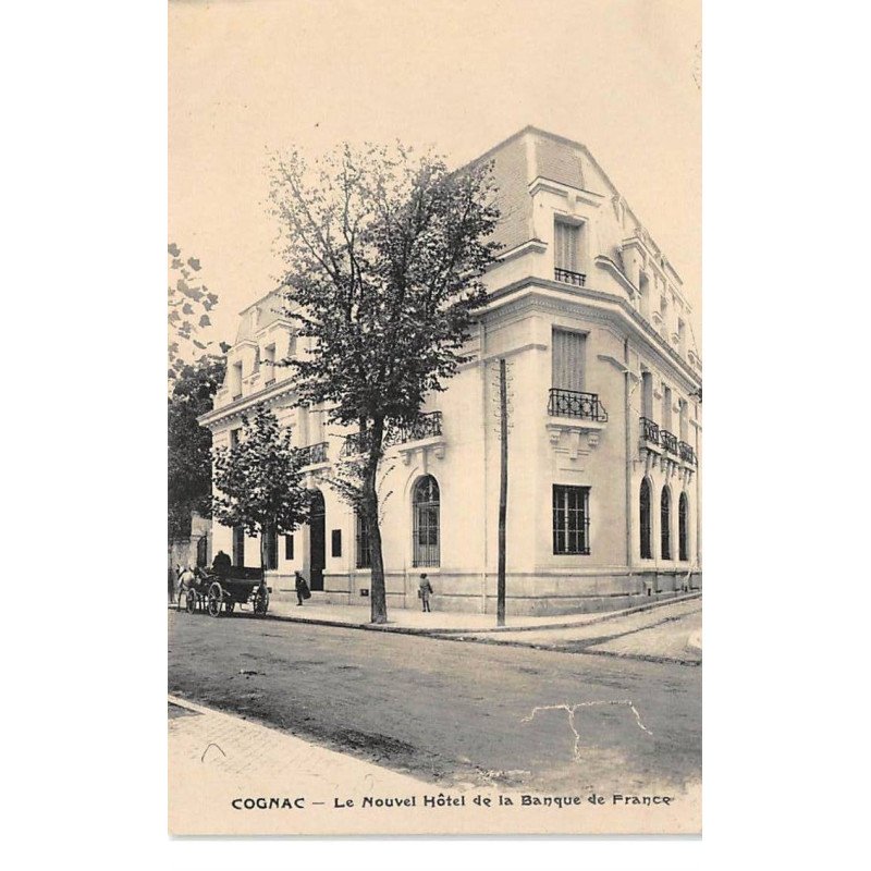 BANQUE DE FRANCE - COGNAC : le nouvel hotel de la banque de france - tres bon etat