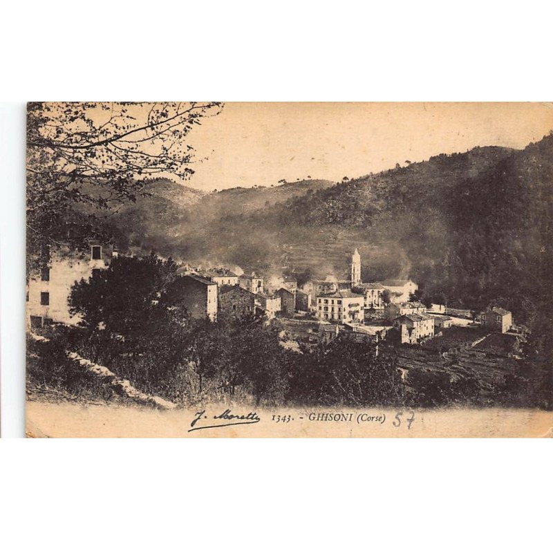 GHISONI : vue generale - tres bon etat