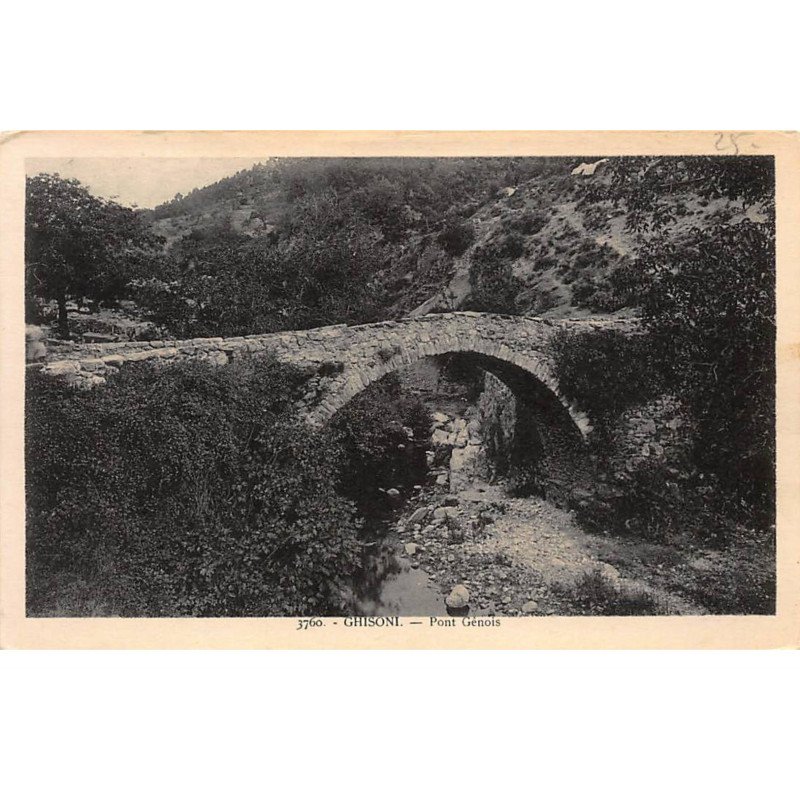 GHISONI : pont gênois - tres bon etat