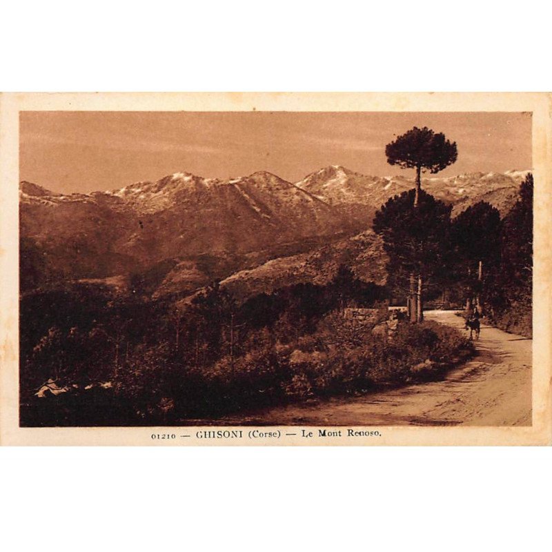 GHISONI : le monte renoso - etat