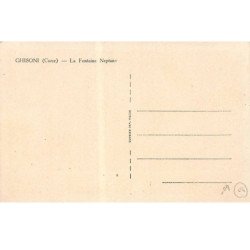 GHISONI : la fontaine neptune - tres bon etat