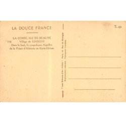 GHISONI : dans le fond les magnifique aiguilles de la pointe d'albuccia ou kyrie-eleison - tres bon etat