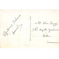 GHISONI : le groupe scolaire et le monument aux morts pour la patrie - tres bon etat