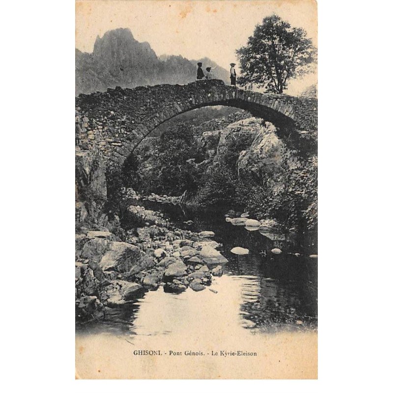 GHISONI : pont génois, le kyrie-eleison - tres bon etat