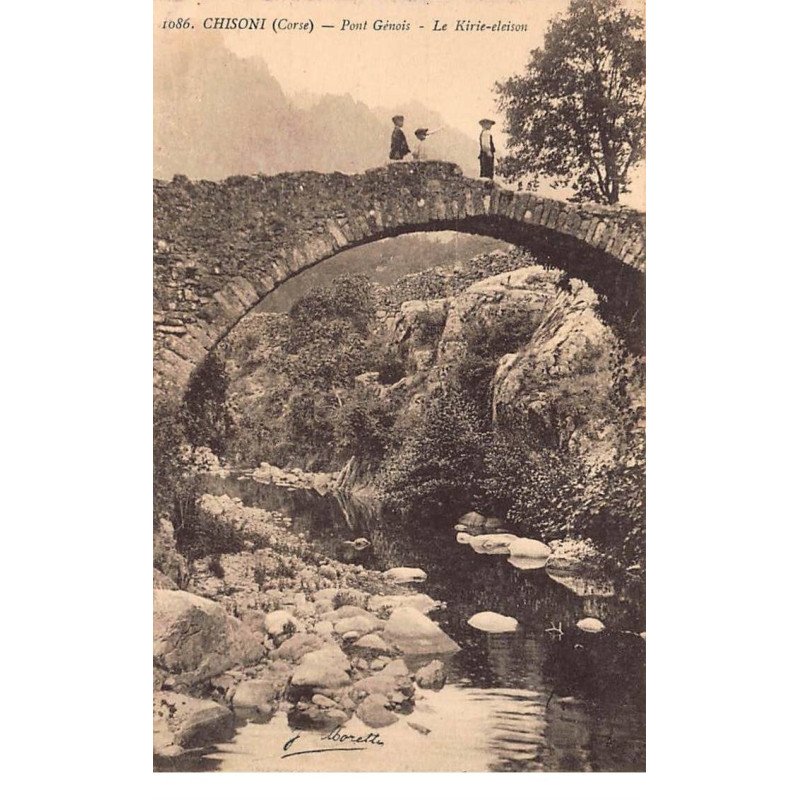 GHISONI : pont génois, le kyrie-eleison - tres bon etat