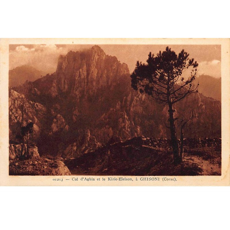 GHISONI : col d'aghia et le kirie-eleison - tres bon etat