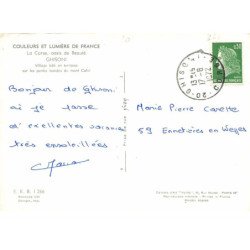 GHISONI : village bati en terrasse sur les pentes boisées du mont calvi - tres bon etat