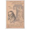 LYON (caricatures des personnage célèbres ANTICOR BRELAND) JACQUARD - bon état (éraflure au dos)