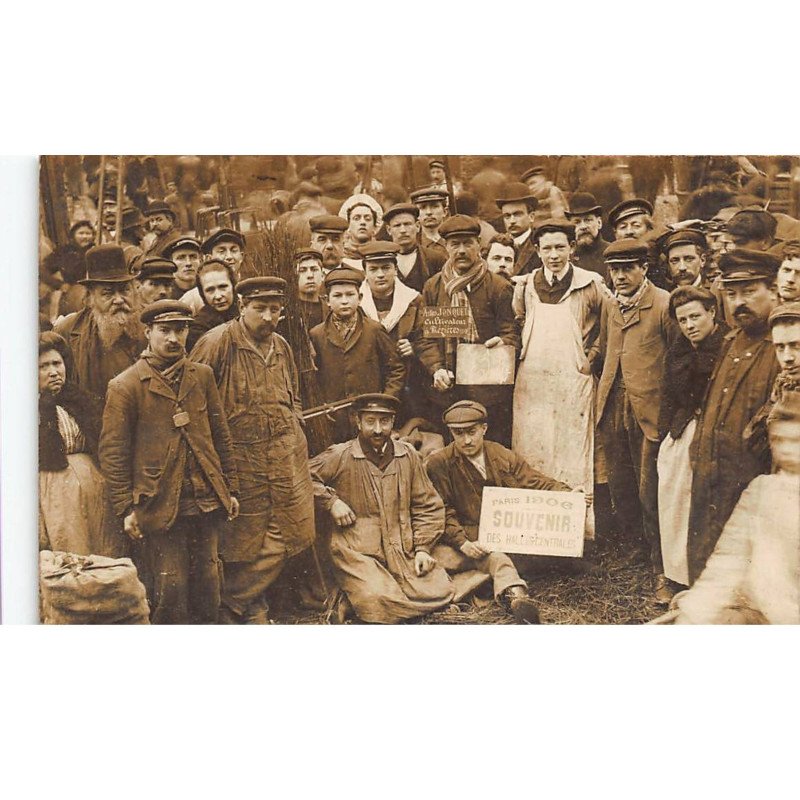 PARIS : les halles, marché, Jonquet cultivateur à meziere - tres bon etat
