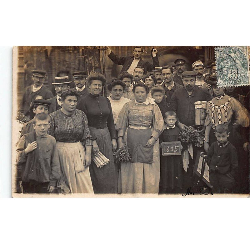 PARIS : les halles, marché, legumes - tres bon etat