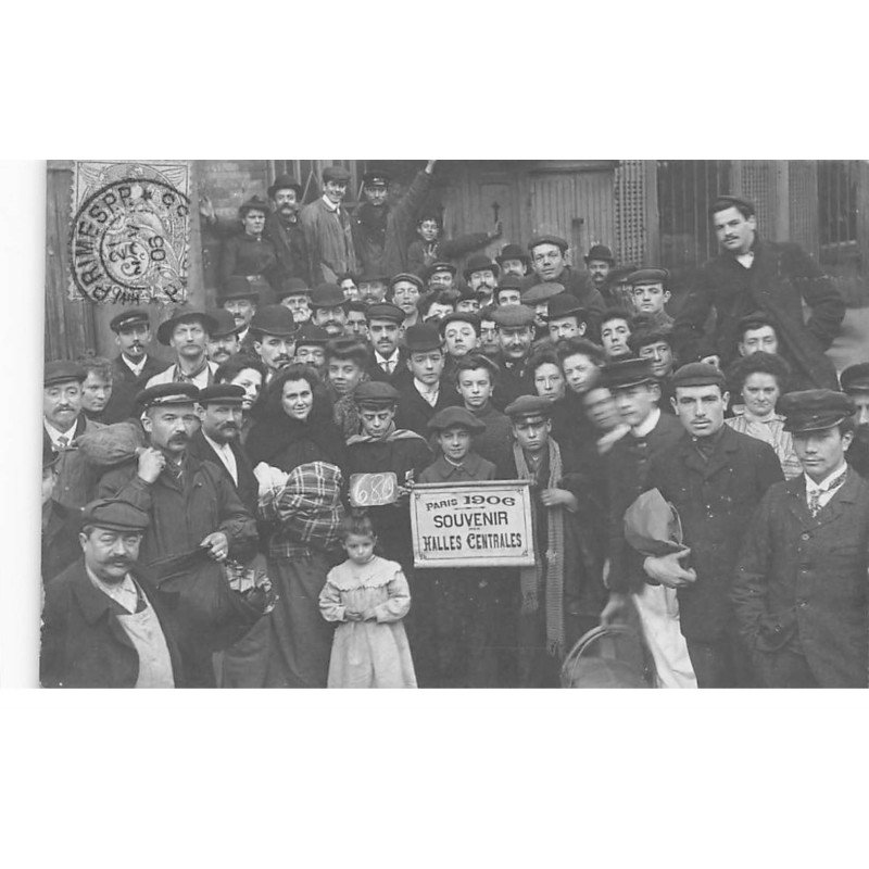 PARIS : les halles, marché - tres bon etat
