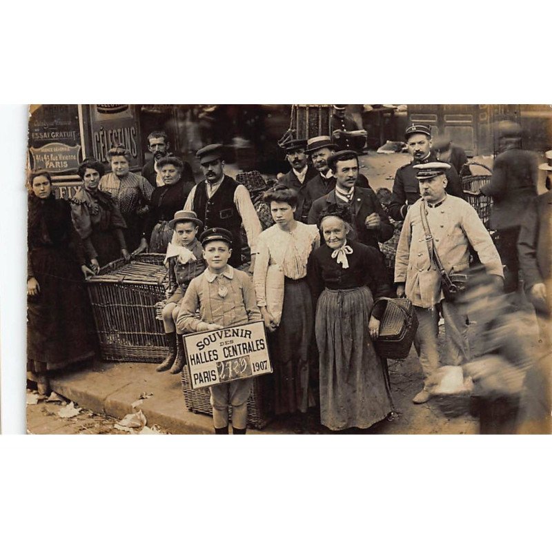PARIS : les halles, marché - tres bon etat