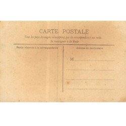 PARIS : les halles, marché, banderolle halles centrales paris 1908 - tres bon etat