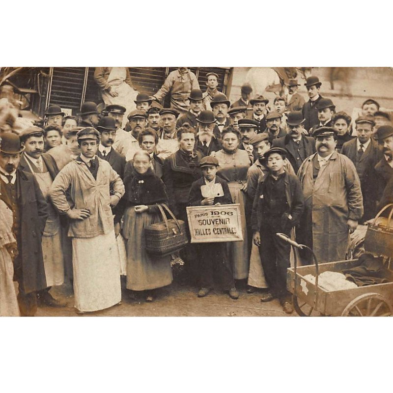 PARIS : les halles, marché - tres bon etat