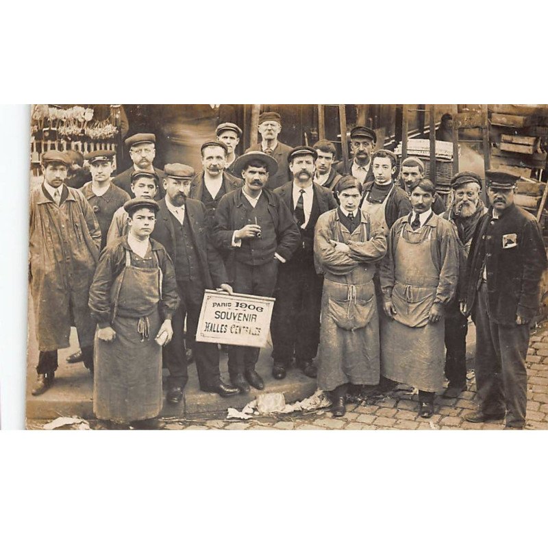 PARIS : les halles, marché - tres bon etat