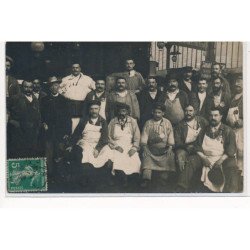 PARIS : les halles, bouchers - tres bon etat