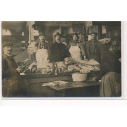 PARIS : les halles, poissonnier Bliart - tres bon etat