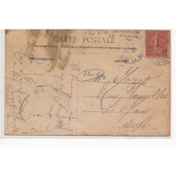 PARIS : les halles, marchande de fleurs - tres bon etat