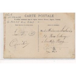 PARIS : attelage, porcs en gros, leon fouquet - tres bon etat