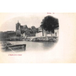 DOLE : l'eglise et le canal - tres bon etat