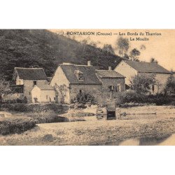 PONTARION : les bords du tharrion, le moulin - tres bon etat