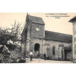 SAINT-GEORGES-NIGREMONT : l'eglise - tres bon etat