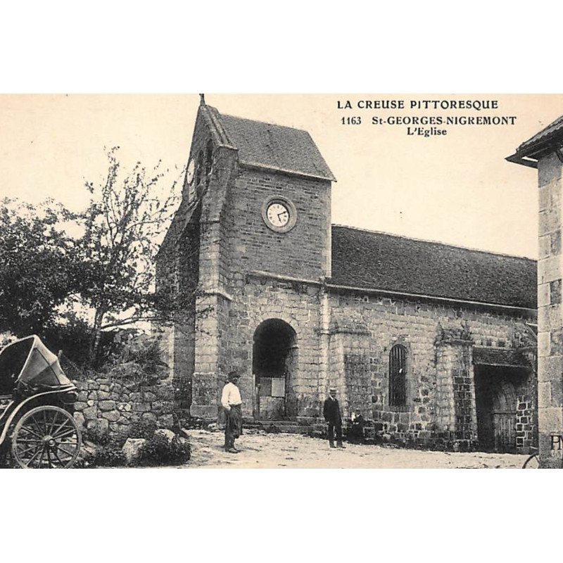 SAINT-GEORGES-NIGREMONT : l'eglise - tres bon etat SAINT-GEORGES-NIGREMONT : l'eglise - tres bon etat