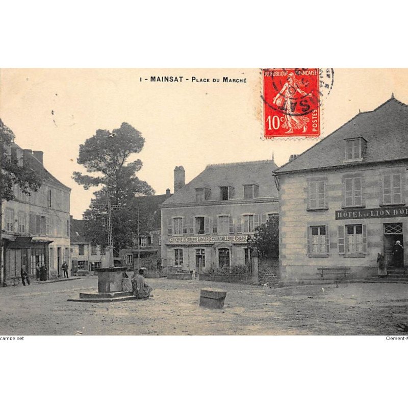MAINSAT : place du marché - tres bon etat
