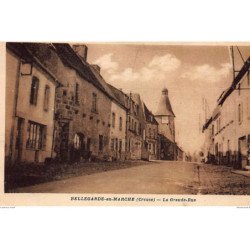 BELLEGARDE-en-MARCHE : la grande-rue - tres bon etat